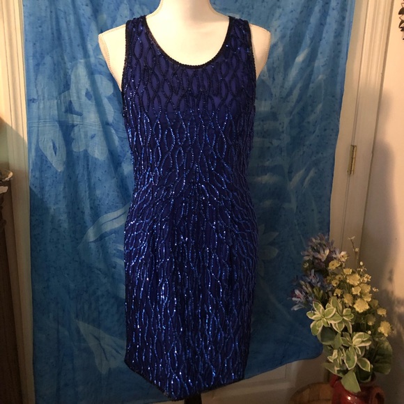 Dresses Vintage Lawrence Kazar New York Sequin Dress Poshmark